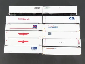 LOT of 15 HO Scale Walthers SP/CSX/VTR/NACS/MDW/& More Containers & Trailers - Bild 1 von 6