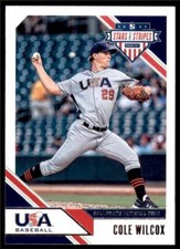2020 Stars & Stripes Base #76 Cole Wilcox