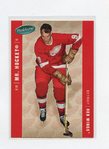 2005/06 PARKHURST HOCKEY # 500 MR. HOCKEY , DETROIT REDWINGS