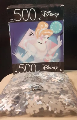 Disney Cardinal  Cinderella Jigsaw Puzzle 500 Pieces NIB - Image 1 of 4