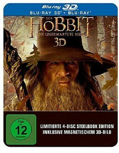 Hobbit - eine unerwartete reise 3d (limited 4-disc Steelbook)
