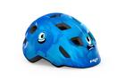 MET Hooray Kid's Helmet in Blue Monsters
