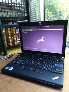Thinkpad X200 Libreboot 256GB SSD 2.4GHz w/ 8GB RAM 6-Cell Bat AC ThinkLight - Picture 1 of 10