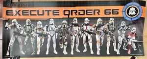 Star Wars Execute Order 66 Clones 8x20 Official Pix SDCC 2006 Promo Placard - Bild 1 von 5