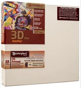 MASTERPIECE Z2DO-8.511 3D Pro 2.5"D x 8.5"L x 11"W 13 oz Stretched Canvas 2-Pack - Picture 1 of 3