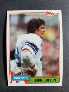 1981 Topps JOHN DUTTON card # 249 [card 5] - Foto 1 di 2