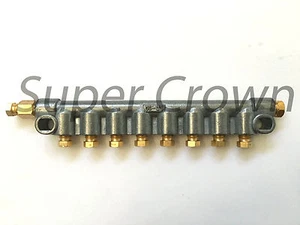 Aluminium Volumen Schmieröl Verteiler Stecker Sitz Montage 10 Wege Bijur CNC DB - Bild 1 von 4