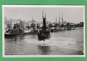 Port of Bideford Quay Steam Ship Admiral RP pc unused R A Series AC370 - Picture 1 of 2