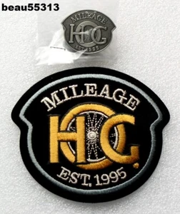 ⭐NEW HARLEY DAVIDSON OWNERS GROUP HOG H.O.G. 1995 MILEAGE MILES PATCH & PIN SET - Picture 1 of 1