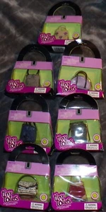 7 Tiny Totes Miniature Handbags Graffiti-Girl Bowl Me Over Checkered Past - Picture 1 of 1