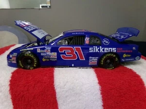 1997 DALE EARNHARDT JR BLUE SIKKENS 1/18 SCALE 1 OF 7500 CAR IS BRAND NEW!!!!! - Picture 1 of 9