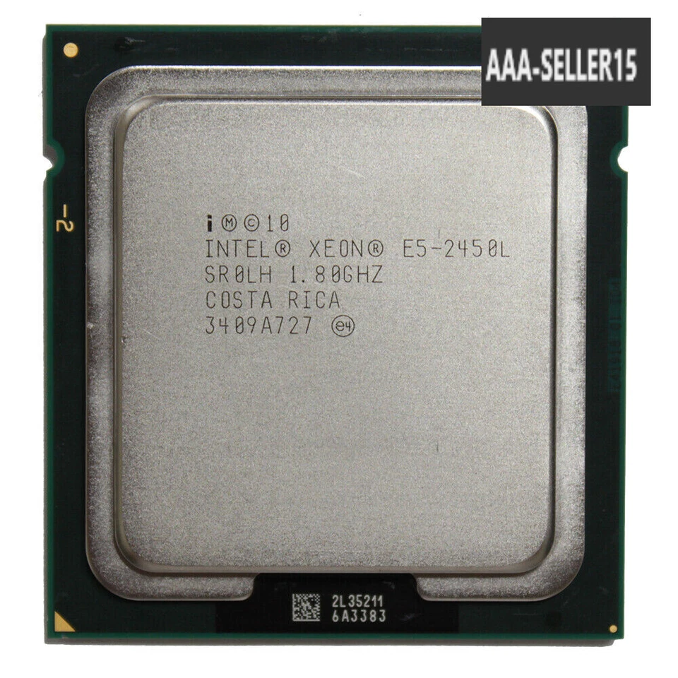 Intel Xeon E5-2450L SR0LH 1.80GHz 8 Core 20M LGA-1356 Server CPU Processor 70W - Image 1 of 1