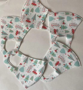 5er Pack Gesichtsmaske für Kinder Wiederverwendbar Waschbar Schutzhülle Atmungsaktiv - Bild 1 von 1