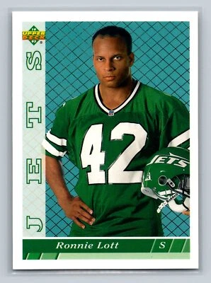 Ronnie Lott New York Jets 1993 Upper Deck Upper Deck - Image 1 of 2