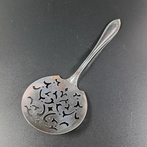Vintage Oneida Community Plate Tomato Server Sheraton Pattern Silverplate - Picture 1 of 7