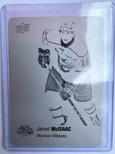 VERY RARE: 2019-20 CHL Printing Plate - Jared McIsaac #41 - Black - 1/1