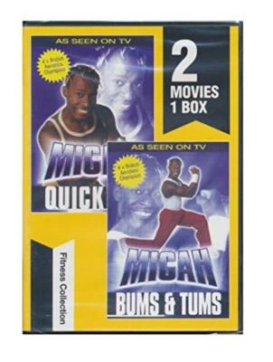 Micah Bums & Tums and Micah Quick Fit DVD Exercise & Fitness (2004) Micah New - Image 1 of 4