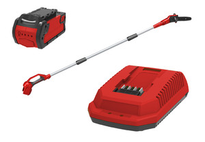 Mit Akku 40V und Ladegerät Akku Hochentaster 40V Astsäge Astkettensäge Teleskop