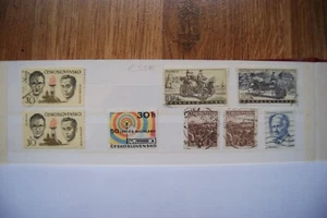 8 x Briefmarken / Razítko - CSSR / Tschechien; 6 gestempelt / 2 ungestempelt - Bild 1 von 4