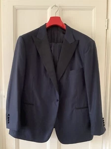 CAD & THE DANDY MASSGESCHNEIDERTER FORMELLER ABENDESSENANZUG DUNKELBLAU 52-54 - Bild 1 von 19