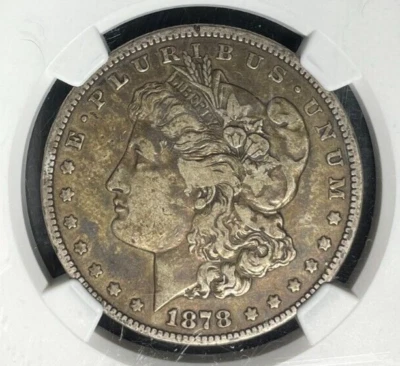 1878-S MORGAN SILVER DOLLAR~NGC VF 25 VAM 27   ~LEGACY COLLECTION~ REF#03-034 - Image 1 of 4