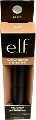 ELF Wow Brow Tinted Gel TAUPE 0.12 Oz. New In Box - Image 1 of 3