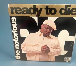 Vntg-! The Notorious BIG Ready To Die Biggy Small Rap Vinyl Record LP B.I.G. - Picture 1 of 4