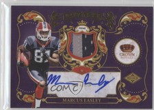 2010 Crown Royale Materials Prime Signatures /25 Marcus Easley Rookie Auto RC