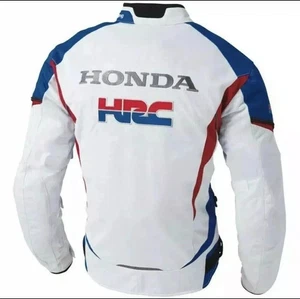 New Honda Motorcycle Riding Motorbike Racing Mesh Fabric Bikers Summer Jacket - Picture 1 of 4