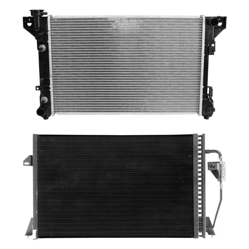 For Chrysler LeBaron 1991-1995 Agility Radiator & Condenser Kit Foto 1 de 1