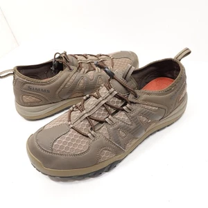 SIMMS RipRap Mens 10.5 Gray Fly Fishing Sneaker Shoes 36997 Waders Felt Soles - Picture 1 of 12