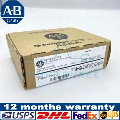 New Sealed 1769-IF4XOF2 SER A CompactLogix 6 Pt A/I and A/O Module AB US - Image 1 of 4