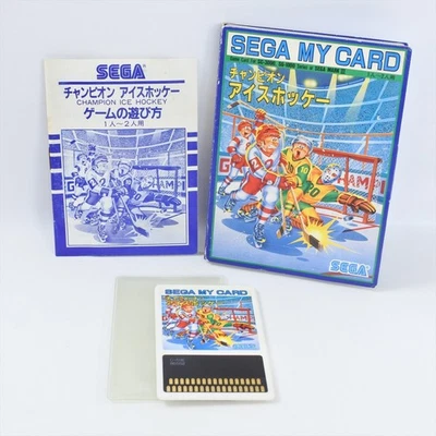 CHAMPION ICE HOCKEY C-59 Sega My Card SC-3000 SG-1000 5310 sc - Image 1 of 4