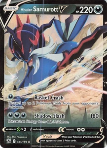 Hisuian Samurott V Ultra Rare SWSH10: Astral Radiance 101/189 NM - Picture 1 of 2