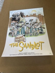 The Sandlot Movie Poster Ltd Edition Mondo Imperfect - Picture 1 of 1