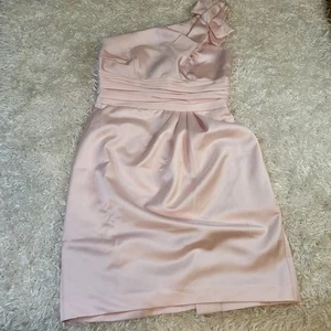 David's Bridal Women's Gown Prom Wedding, Pink, Size 6 - Picture 1 of 10