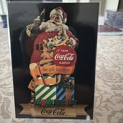 1994 The Coca-Cola Collection Series 3 Santa 1953 #S27 Gold Foil Insert Card - Image 1 of 2