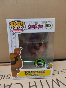 Funko Pop Animation Scooby Doo Scrappy-Doo #633 Funko Shop Exclusive + Protector - Picture 1 of 6