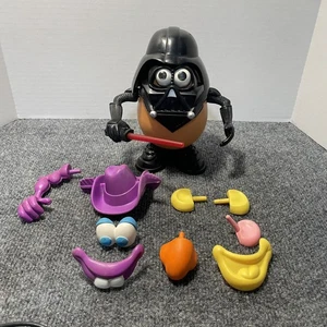 Vintage Star Wars Darth Vader Mr. Kartoffelkopf Playskool 1985 Spielzeug Extra Teile Com - Bild 1 von 10