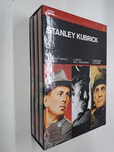 STANLEU KUBRICK 3 DVD RAPINA MANO ARMATA BACIO ASSASSINO ORIZZONTI GLORIA - Foto 1 di 6