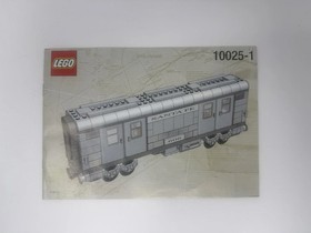 LEGO 10022 Santa Fe Cars Instruction Manual Book Only 10025-1 Train 2002