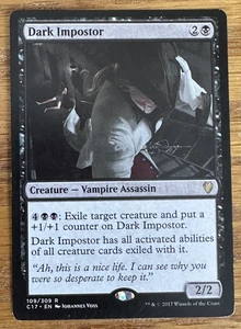 MTG Commander 2017, Dark Impostor -- Light Played - Picture 1 of 2