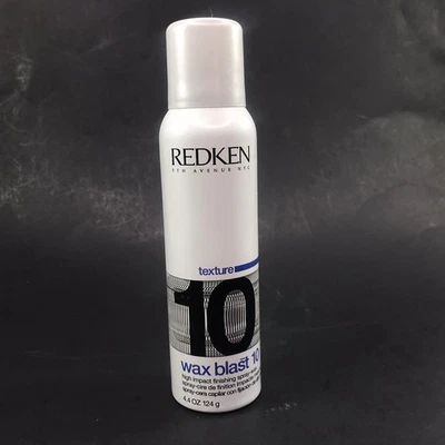 Redken Wax Blast Texture 10 spray de acabamento de alto impacto 4,4 oz - Imagem 1 de 4