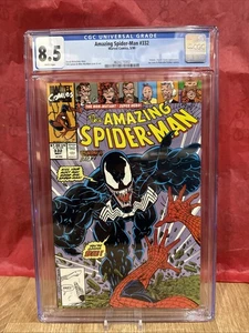 Amazing Spider-Man # 332 From 1990 Spidey Battles Venom CGC Grade 8.5 Comic - Picture 1 of 3