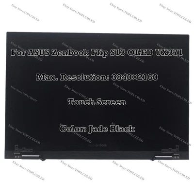Touch LCD Screen Complete Assembly For ASUS Zenbook Flip S13 OLED UX371EA-HR010T - Image 1 of 4