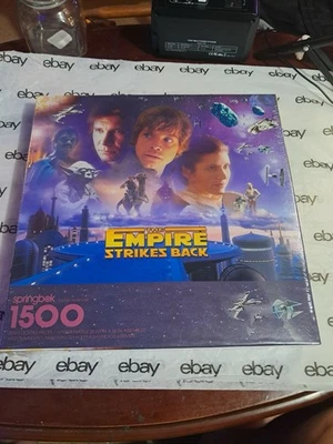 Rompecabezas de colección Star Wars Springbok El Imperio Contraataca 1500 piezas sellado 1997 Foto 1 de 4