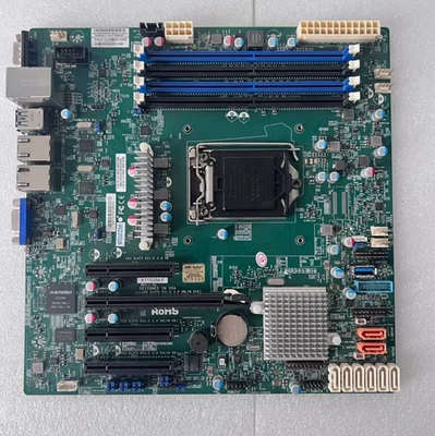 Supermicro X11SSM-F For Intel C236 Chipset LGA1151 DDR4 Server Motherboard - Image 1 of 4