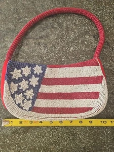 Geldbörse mit Perlenflagge - Bild 1 von 5