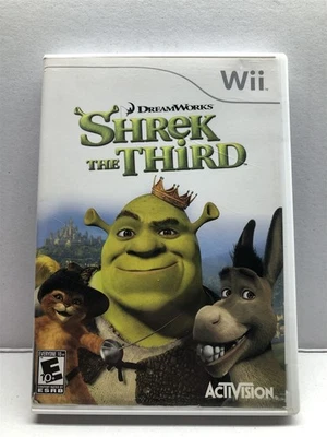 Shrek the Third (Nintendo Wii, 2007) Complete w/ Manual - Tested - Free Ship - Image 1 of 4