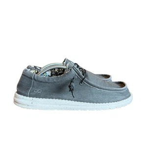 Hey Dude graue Mokassins Freizeit Comfort Schuhe - Bild 1 von 9